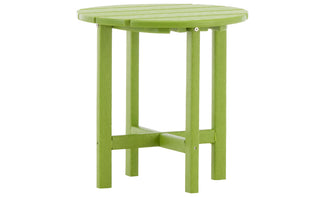Polywood Lime Round Side Table 2